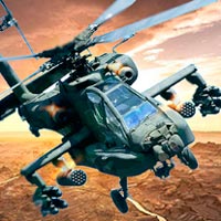Вертолетная атака 3D (много денег)